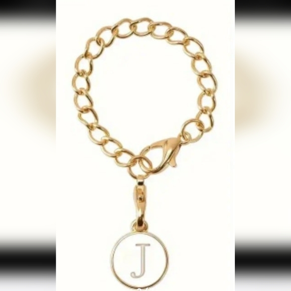 J gold Alphabet Letter Charm Accessories Stanley Cup ID Name Initial Letter - Picture 6 of 11
